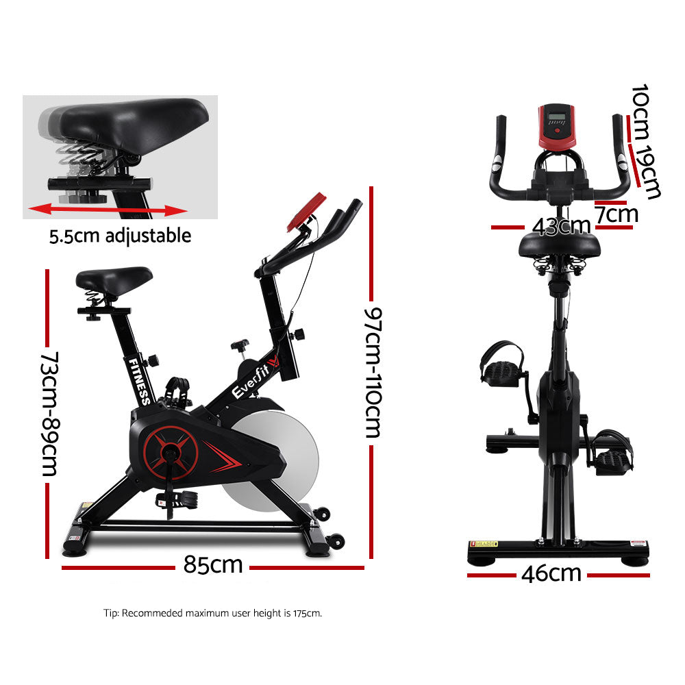 Spin Bike Home Gym Adjustable