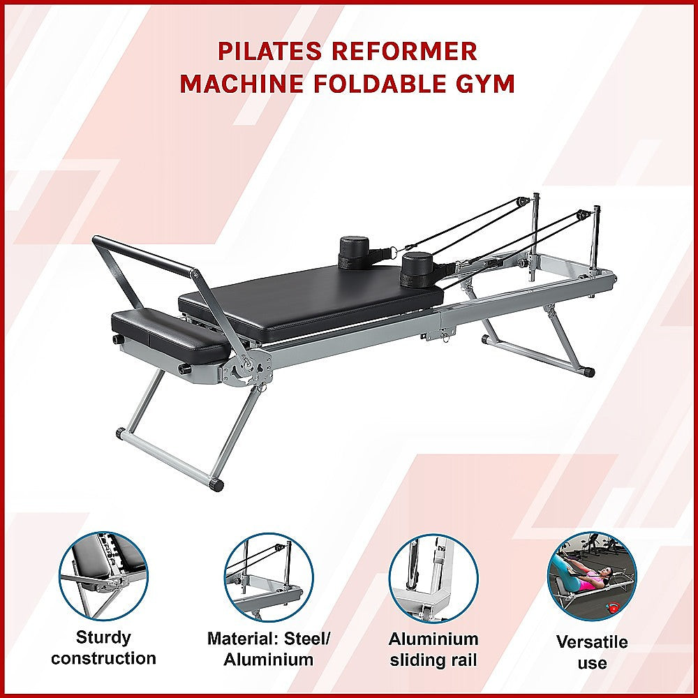 Pilates Reformer Machine Foldable Gym-2